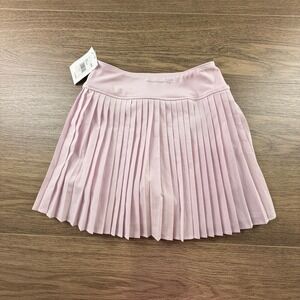 Abercrombie Kids Girls Pleated Tennis Skort Pink NWT Size 13/14 Preppy Athletic